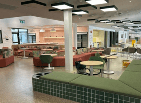 dining hall inside school