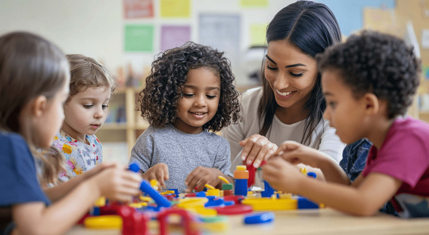 Young boy, client of ECIS, sitting on his mum's lap