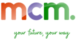 mcm logo. your future, your way