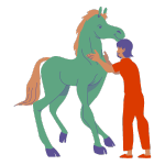 Equine therapy graphic