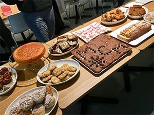 Arup's fundraising bake sale