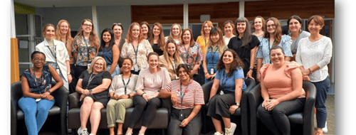 group photo of MCM ECIS key workers