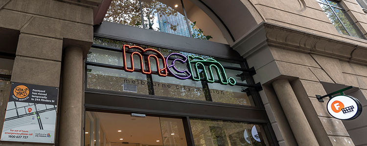 Photo of the street sign for the newly refurbished Frontyard Youth Services