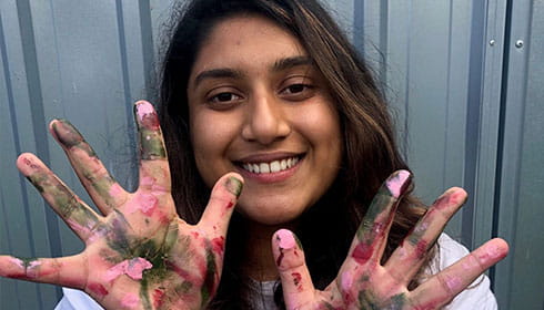 Samara, a youg female Occupational Therapist working at MCM