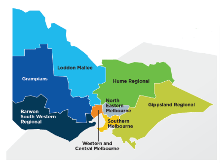 map of victoria's regional areas