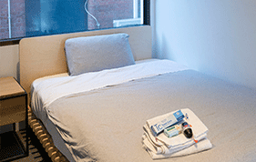 Image of a double bed