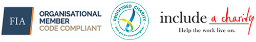 FIA organisational member. MCM is a registered charity. Include a charity. Help the work live on.